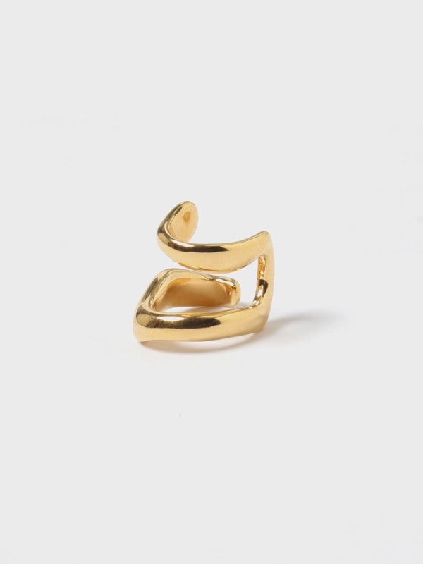 Sagene イヤーカフ Goldplated Silver（片耳用）