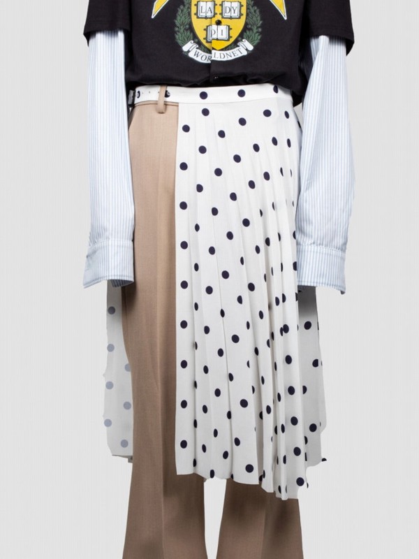 《EGONLAB》PLEATED SKIRT