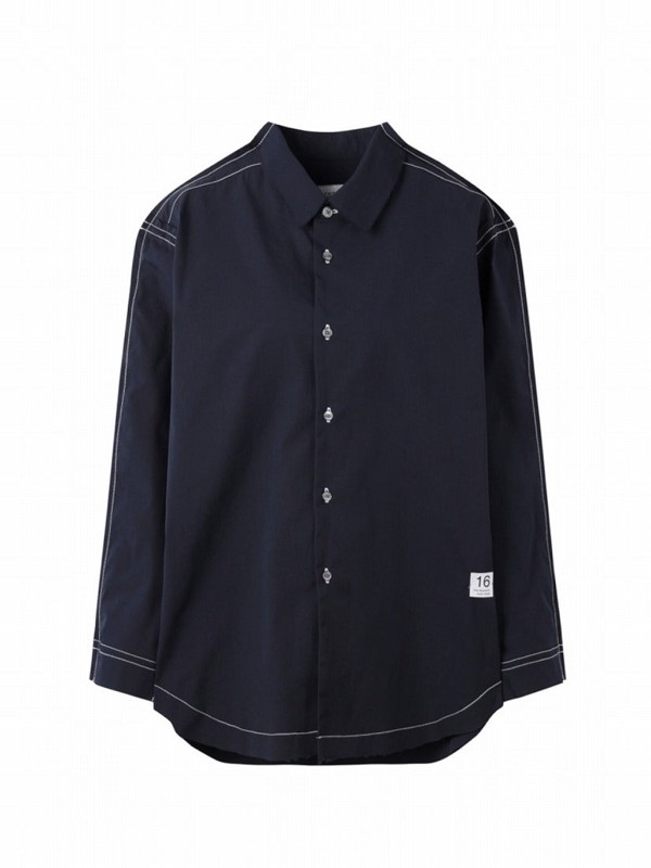 《RE CODE》Raw Edged Stitch Point シャツ
