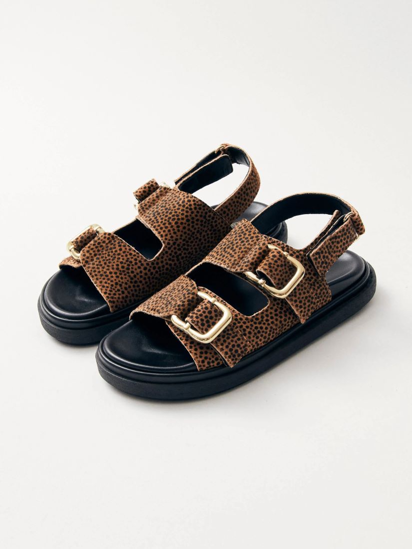 Harper Soft Tan Leather Sandals