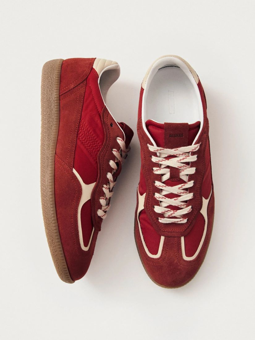 Rife Sheen Red Leather Sneakers（スニーカー）｜H.P.FRANCE公式サイト