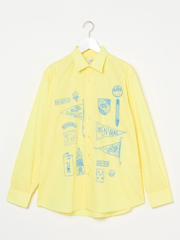 《EN VRAC PARIS》ECUSSONSシャツ (LUCKY PATCHES)