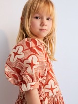 the new societyワンピース8y CanyonYellowDress ヴィンテージベビー・キッズ - the new societyワンピース8y