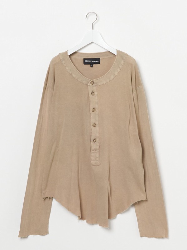 《EDWARD CUMING》PULL-ME-OVER LONG SLEEVED HENLEY