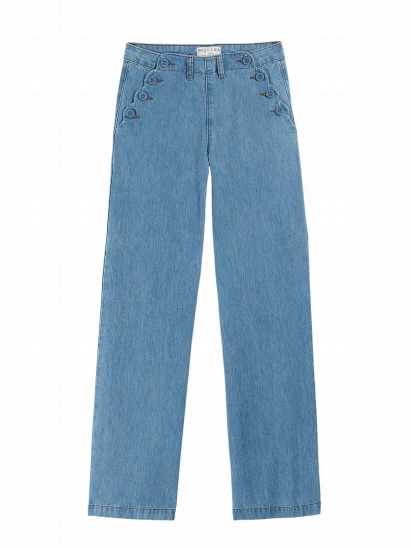 EMILE&IDA デニムパンツ EMILE ET IDA》BARNABE PANTALON PONT デニムパンツ（パンツ）｜H.P.