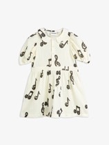 mini rodini ワンピース mini rodini] Stripe bird patch ls dress – Les Quatre Cents Coups