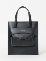 HIDESINS》FLAP J レザー ハンドバッグ（バッグその他）｜H.P.FRANCE