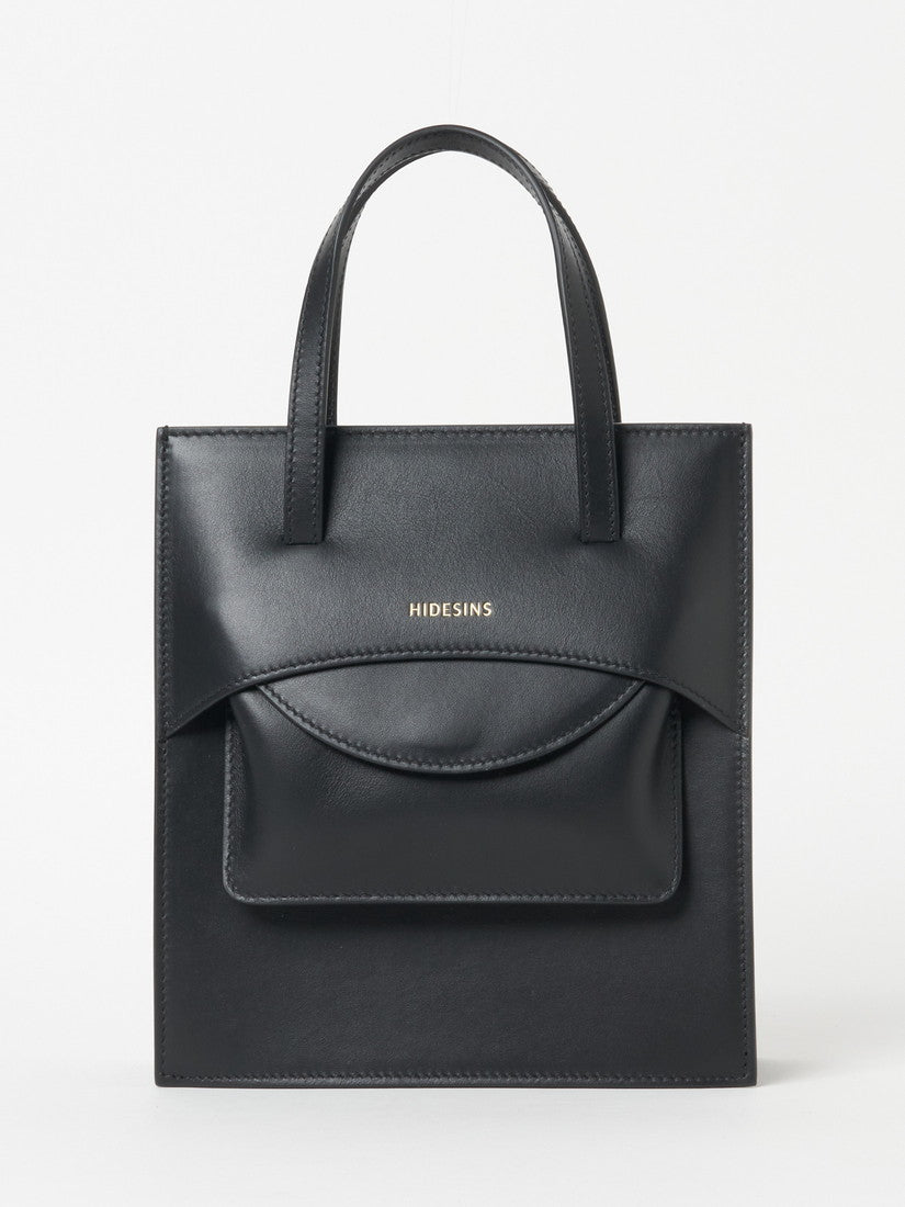 HIDESINS》FLAP J レザー ハンドバッグ（バッグその他）｜H.P.FRANCE