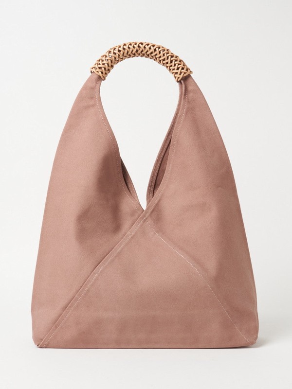《KAMARO’AN》Woven Triangle Bag