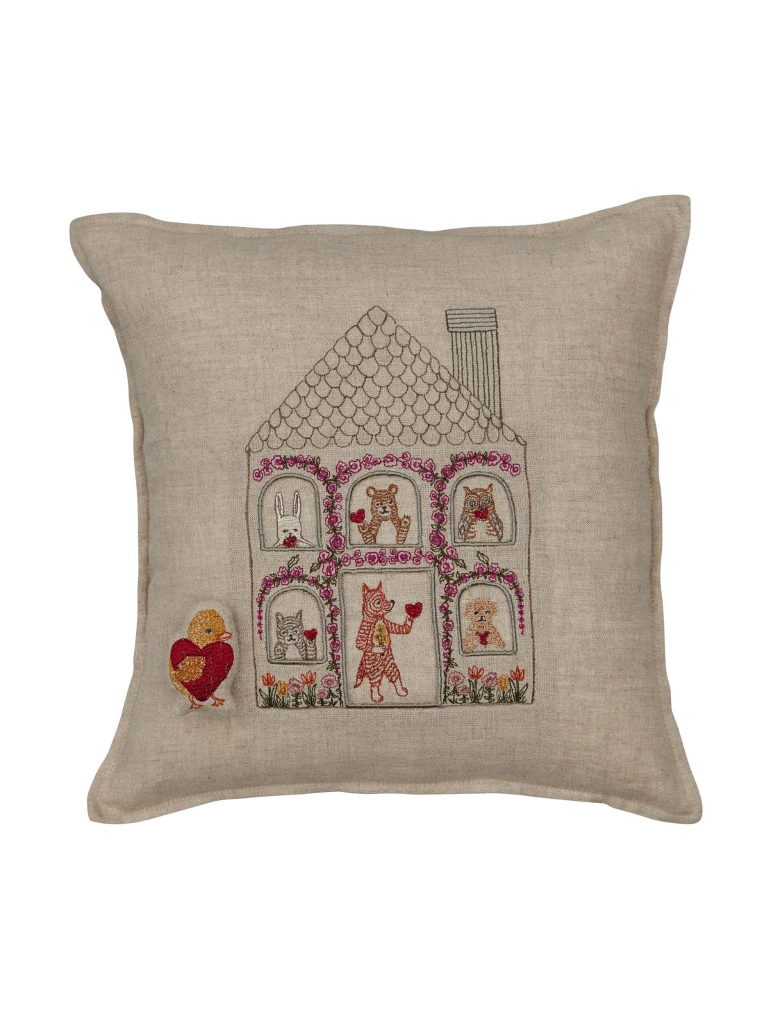 Love｜クッションカバー 30x30 Home is Where the Heart（クッション