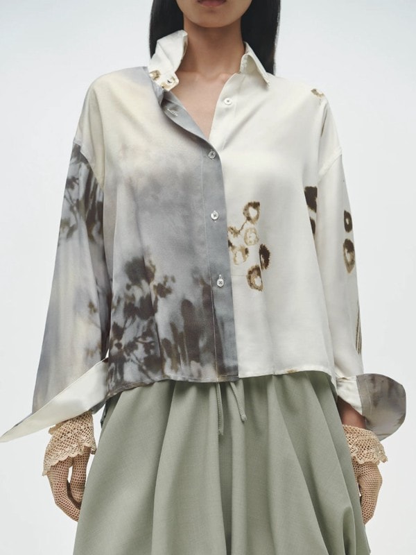 PRINTED CLASSIC シャツ BICOLOR