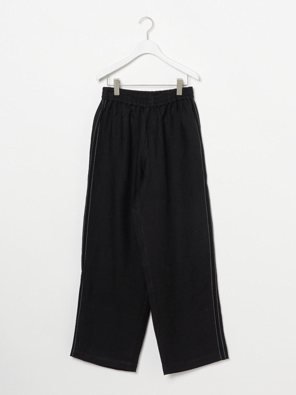 LINEN パンツ WITH LACE