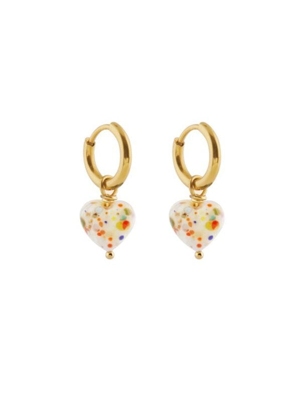 ピアス Mini Zero Waste Heart Earrings
