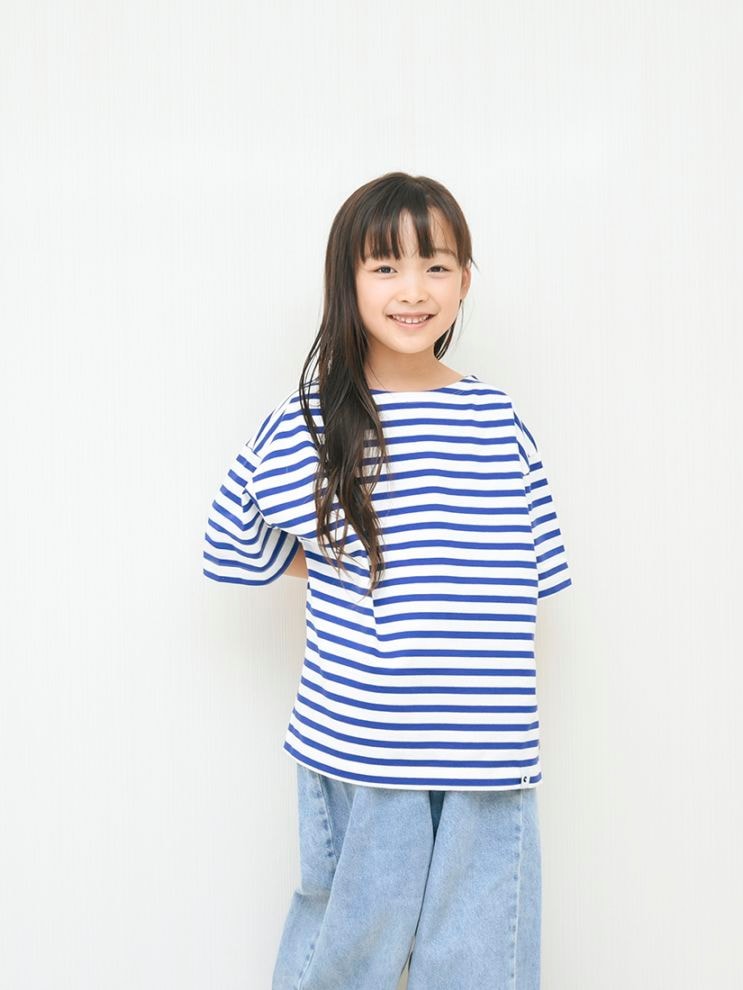 キッズ】マリンボーダーTシャツ（子供服）｜H.P.FRANCE公式サイト
