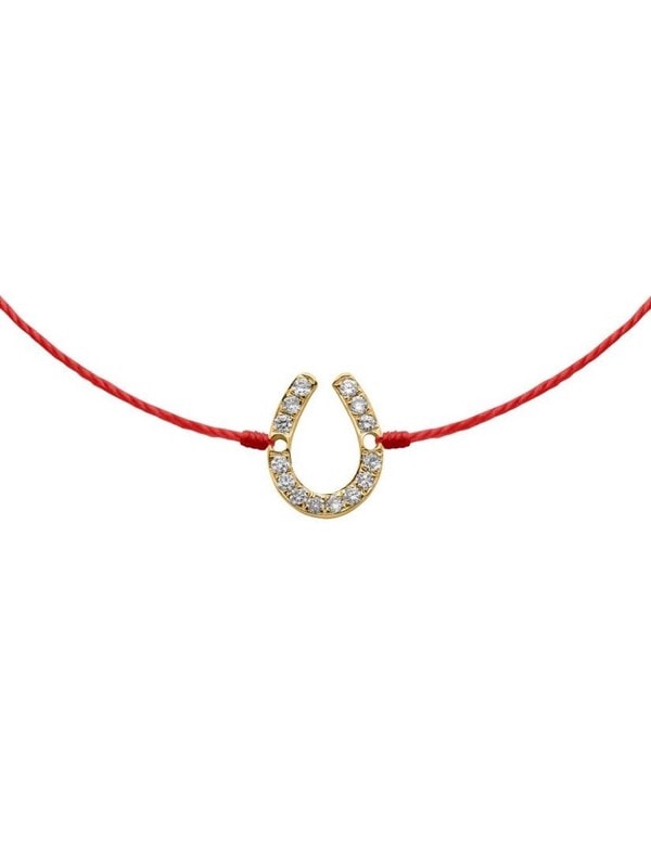 HORSESHOE PAVE ブレスレット