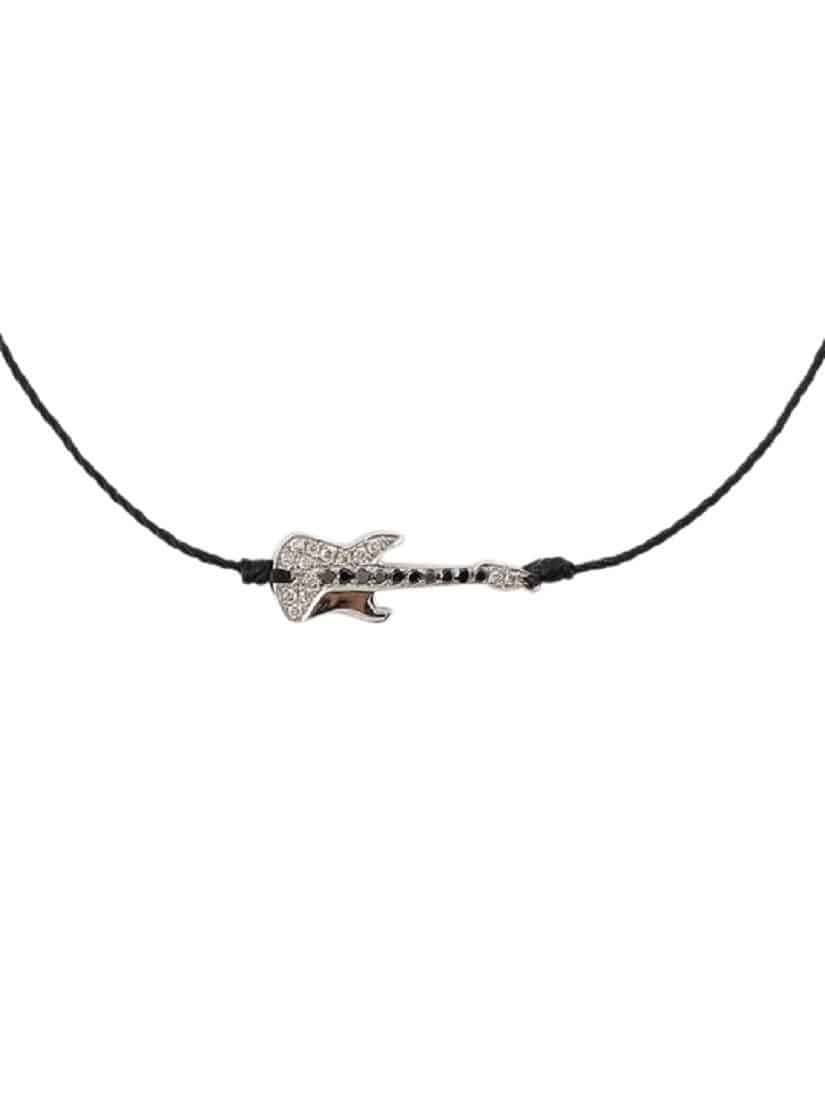 ROCK PAVE DIAM NOIR ブレスレット