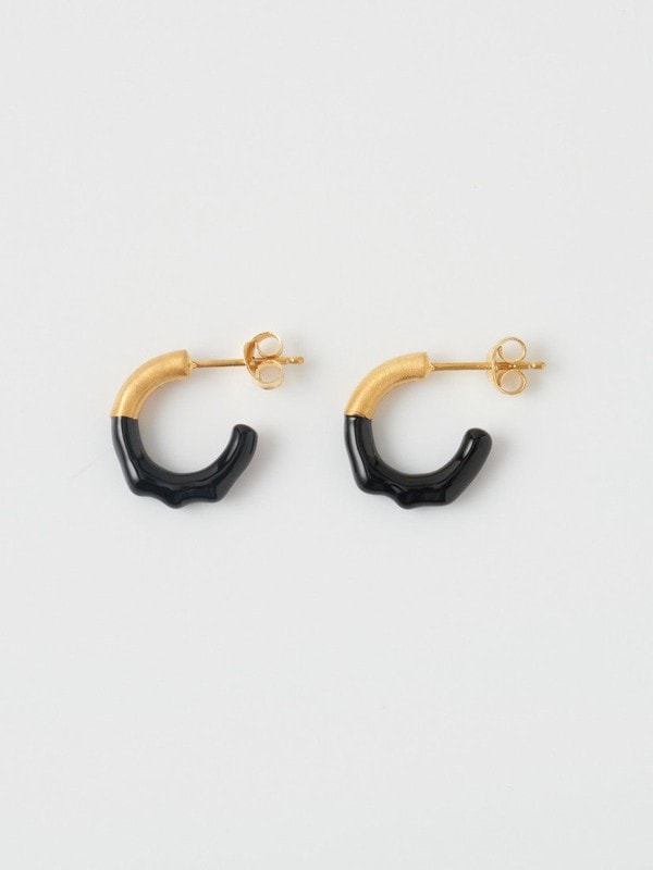 ピアス MINI MOLTEN HOOPS