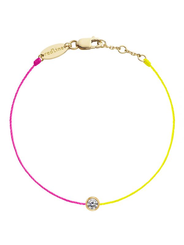 【限定商品】PURE BICOLORE ブレスレット ROSE FLUO/JAUNE FLUO