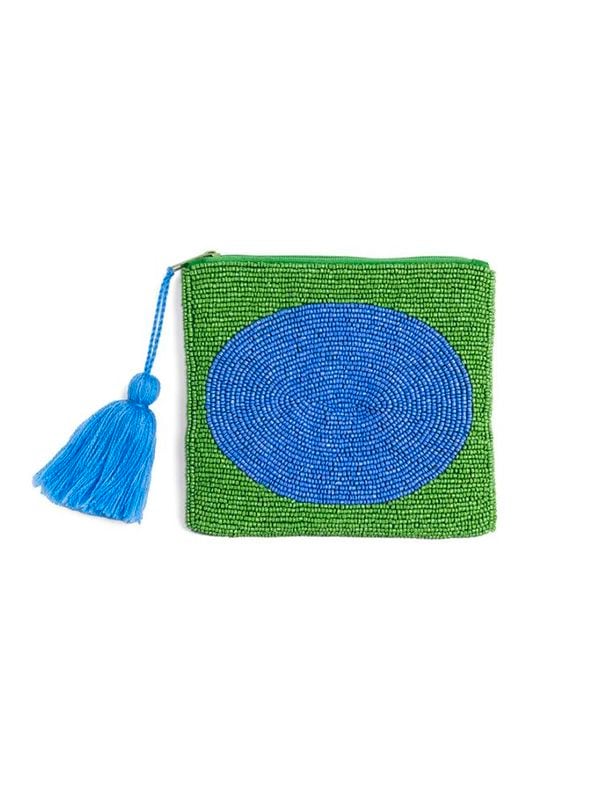 《Helio Ferretti》CLUTCH MEDIUM ビーズポーチ