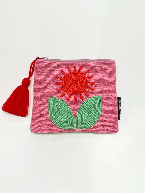 《Helio Ferretti》CLUTCH MEDIUM ビーズポーチ