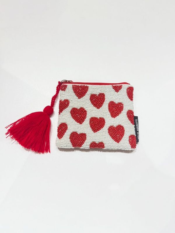 《Helio Ferretti》CLUTCH SMALL ビーズポーチ