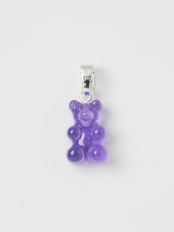 【Crystal Haze Jewelry】Nostalgia bear チャーム - Classic Connector - SV