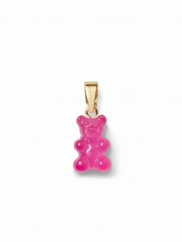 【Crystal Haze Jewelry】Nostalgia bear チャーム - Classic Connector - GD
