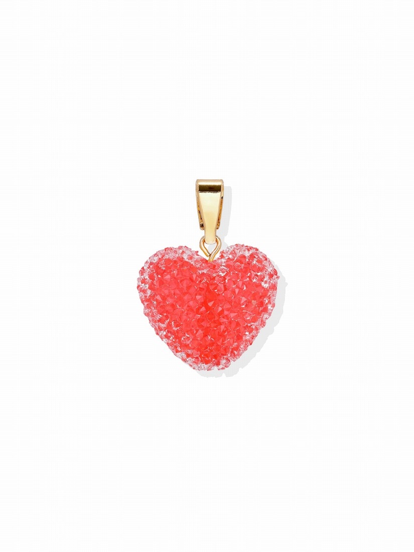 CRYSTAL HAZE ゴールド ハート チェーン ネックレス/関税込 Crystal Haze Jewelry】Jelly Heart ペンダント - Classic