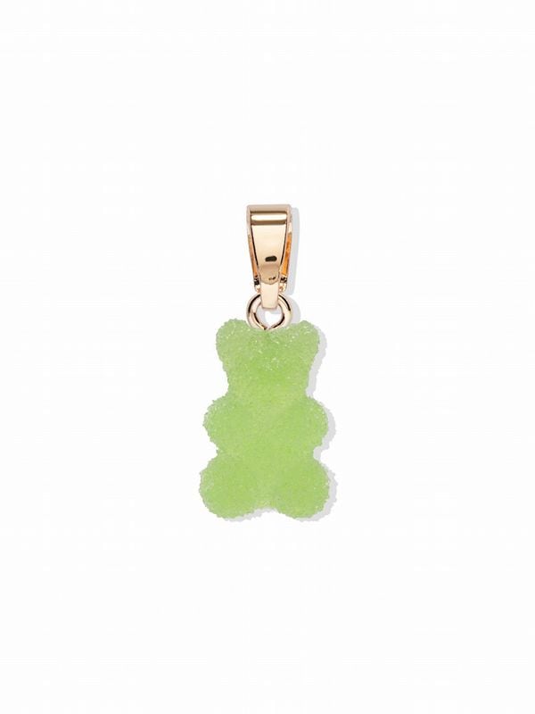 【Crystal Haze Jewelry】Fizzy Nostalgia bear チャーム - Classic connector - GD