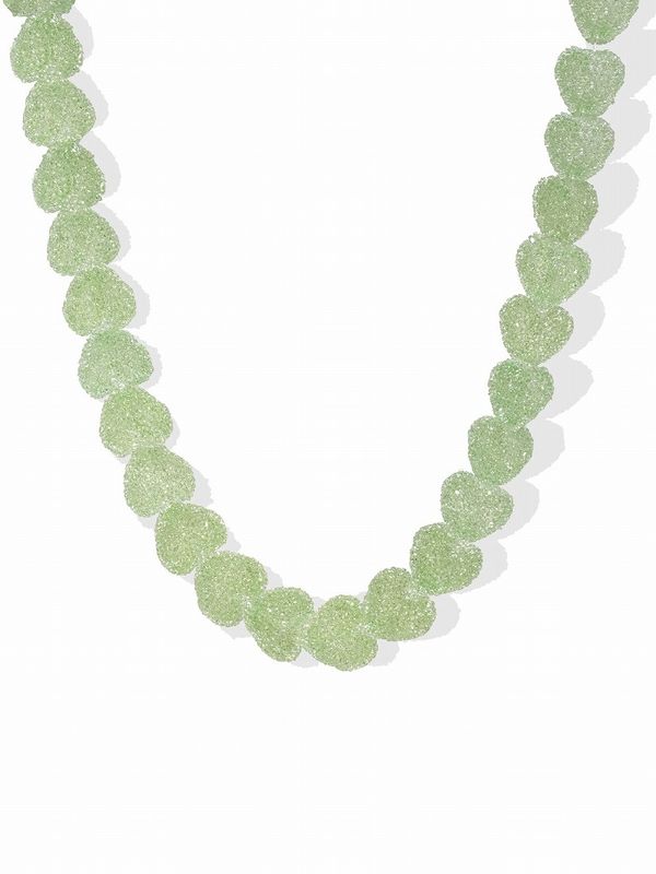 【Crystal Haze Jewelry】Jelly Heart ネックレス
