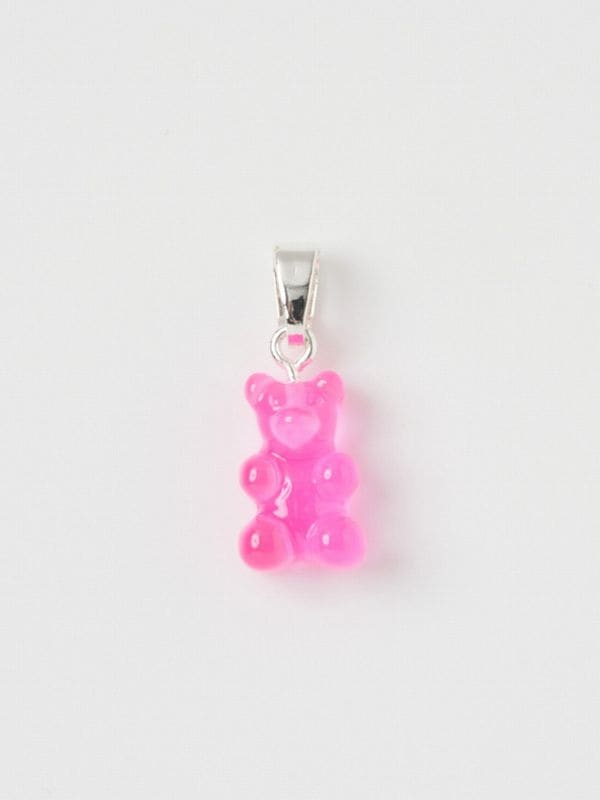 【Crystal Haze Jewelry】Nostalgia bear チャーム - Classic Connector - SV