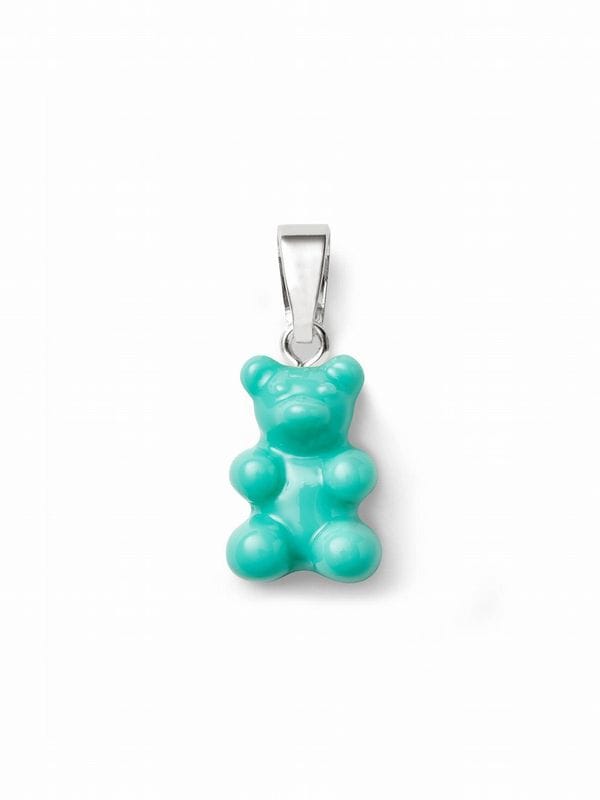 【Crystal Haze Jewelry】Nostalgia bear チャーム - Classic Connector - SV