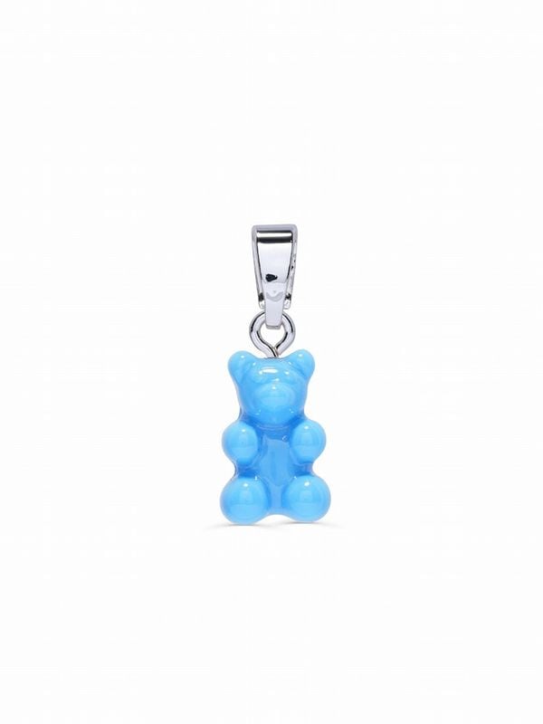 【Crystal Haze Jewelry】Nostalgia bear チャーム - Classic Connector - SV