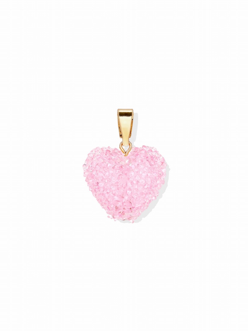 Crystal Haze Jewelry】Jelly Heart ペンダント - Classic