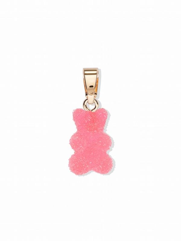 【Crystal Haze Jewelry】Fizzy Nostalgia bear チャーム - Classic connector - GD