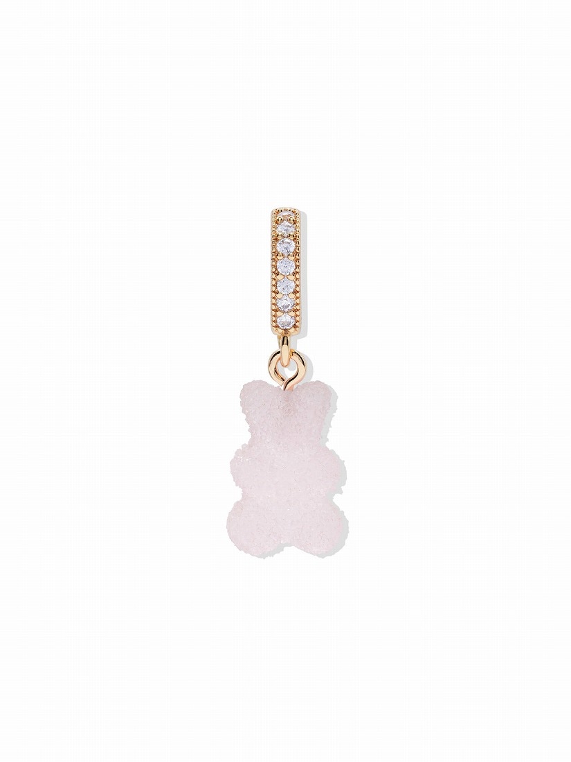 Crystal Haze Jewelry】Fizzy Nostalgia bear チャーム - Pave