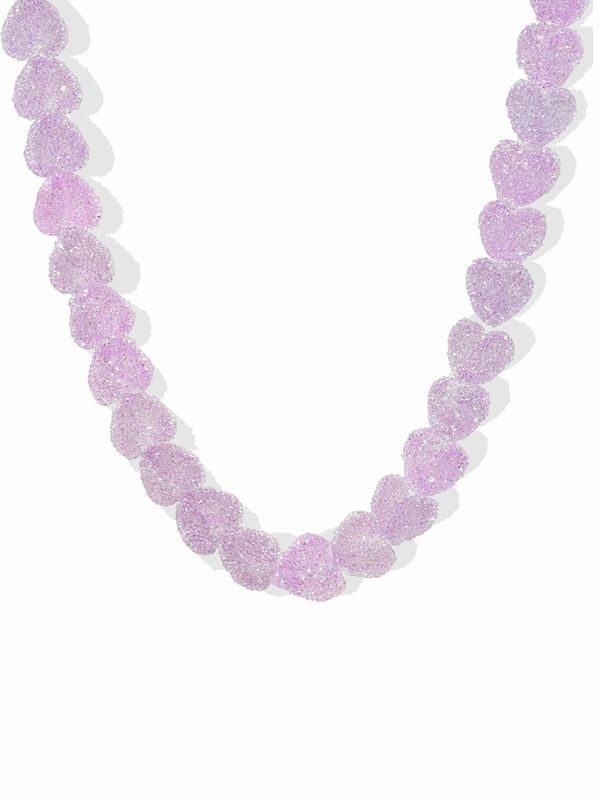 【Crystal Haze Jewelry】Jelly Heart ネックレス