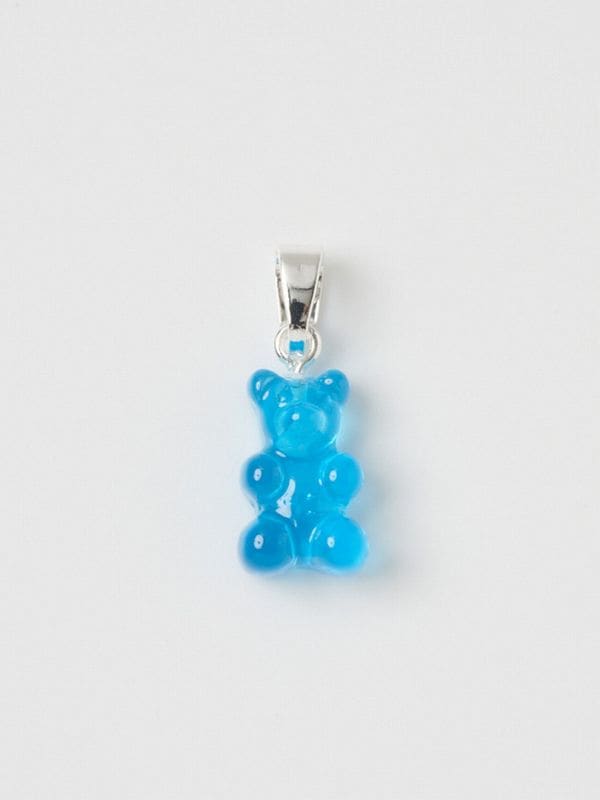 【Crystal Haze Jewelry】Nostalgia bear チャーム - Classic Connector - SV
