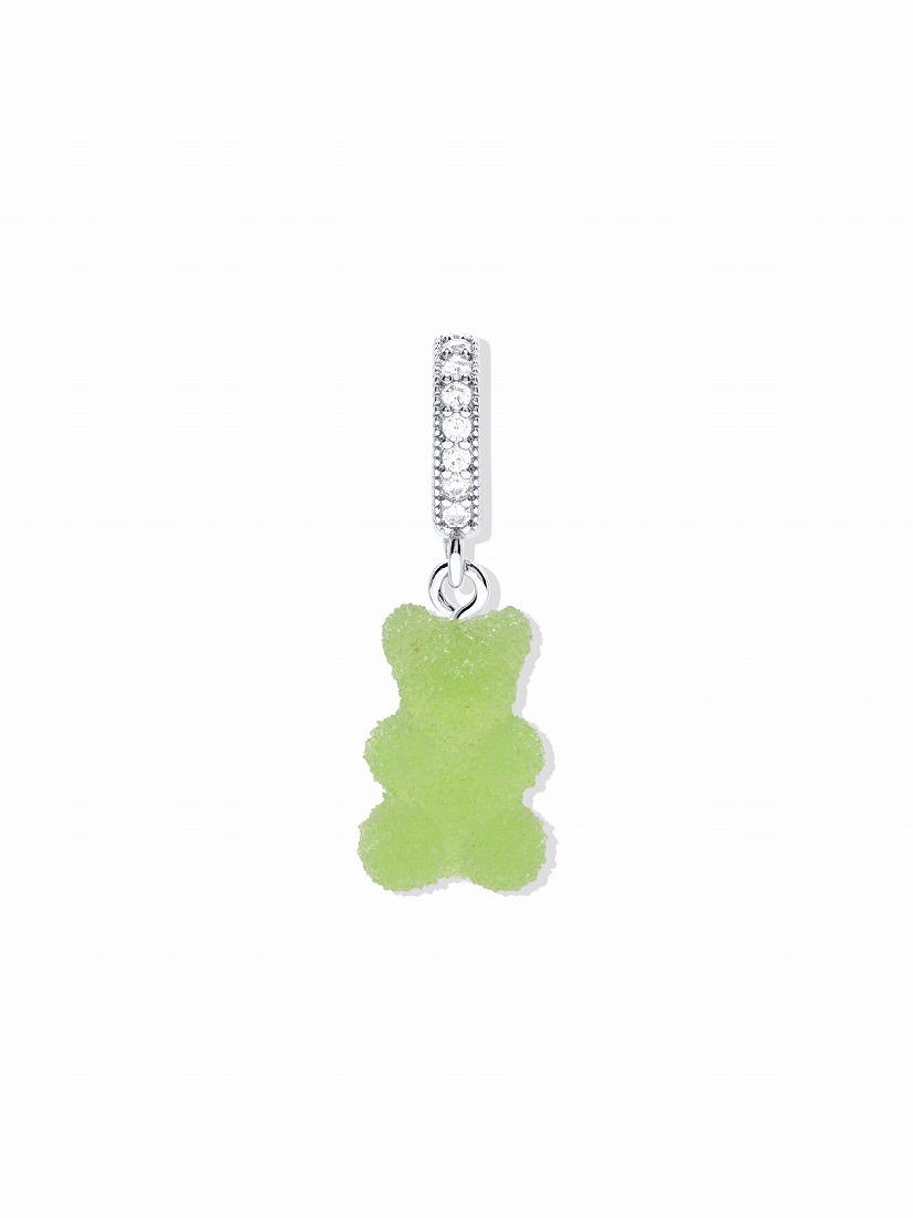 Crystal Haze Jewelry】Fizzy Nostalgia bear チャーム - Pave