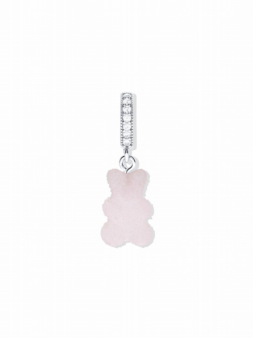 Crystal Haze Jewelry】Fizzy Nostalgia bear チャーム - Pave