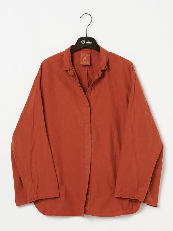 BASIC COTTON MANTLE ブラウス