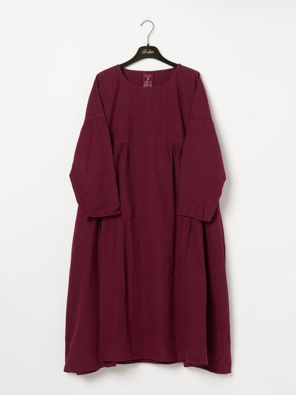 BASIC COTTON COCOON ワンピース