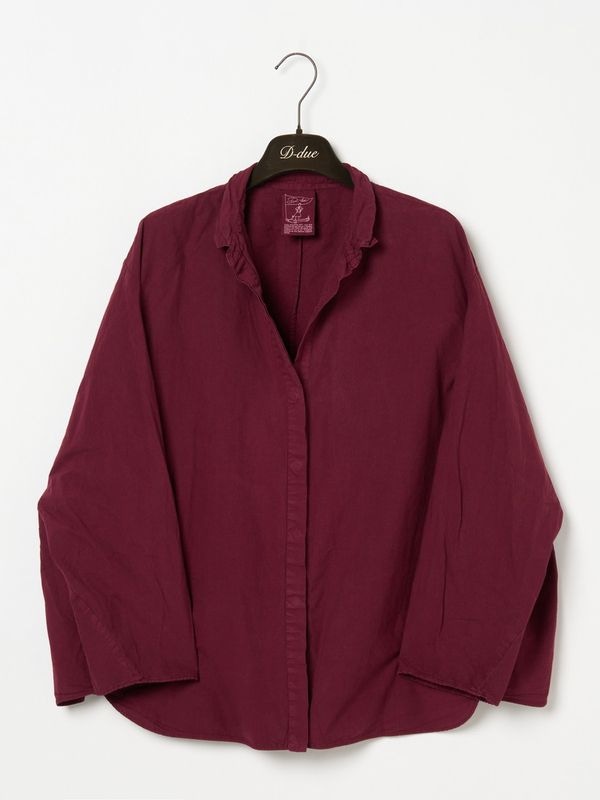 BASIC COTTON MANTLE ブラウス