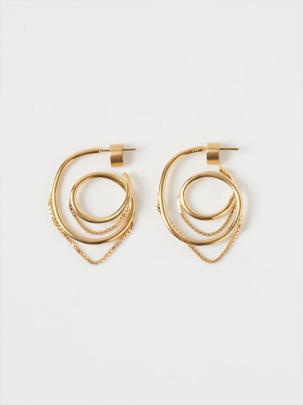 SPIRAL HOOP ピアス