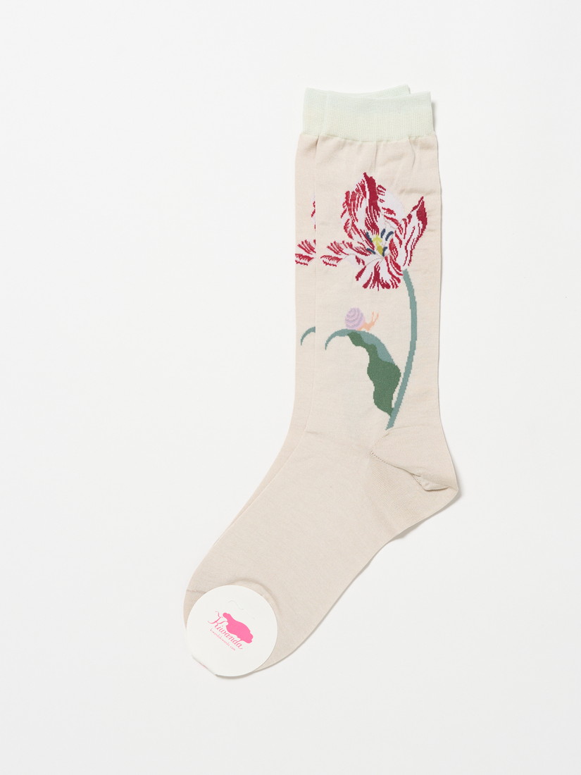 Kiwanda》Snail & Tulip Socks（ソックス）｜H.P.FRANCE公式サイト