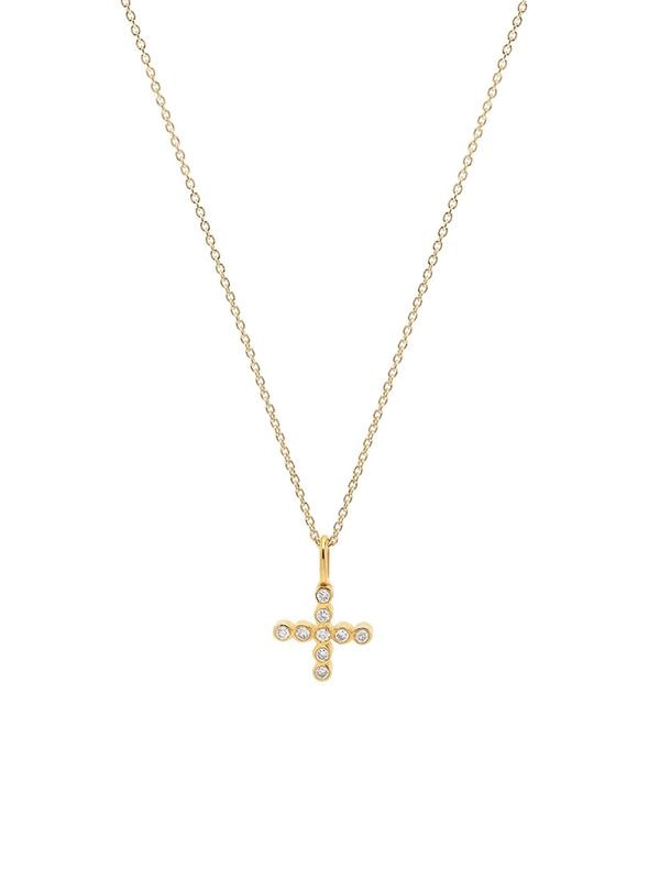 DIAMOND FLASHES Diamond Cross ネックレス