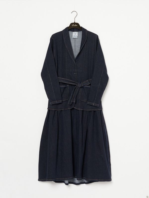 DENIM ONE-PIECE