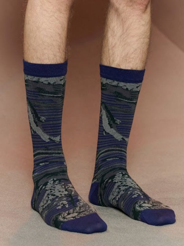 《HENRIK VIBSKOV》Fishes ソックス Homme-A