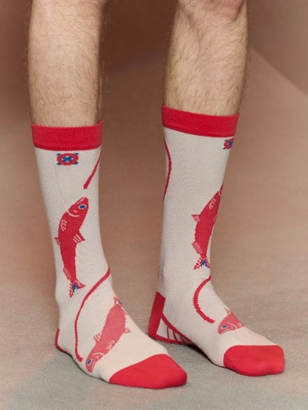 《HENRIK VIBSKOV》Catch Match ソックス Homme-A