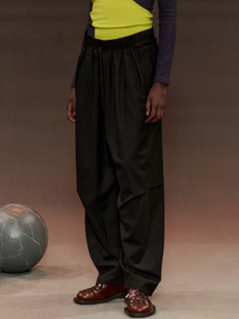 だ*ん様 HENRIK VIBSKOV 抽象柄 ワイドパンツ Sサイズ HENRIK VIBSKOV》Drawsting パンツ-A（パンツ）｜H.P.FRANCE公式サイト